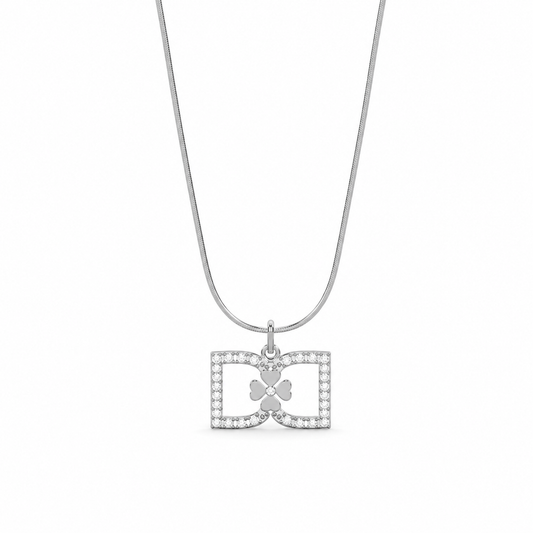 DD Ketting Diamanten - Zilver