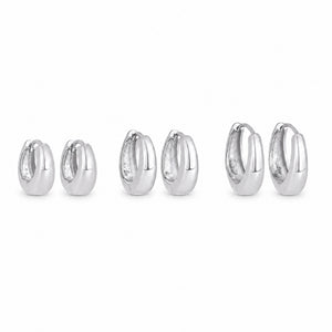 DAYLO Hoops Set – Silver