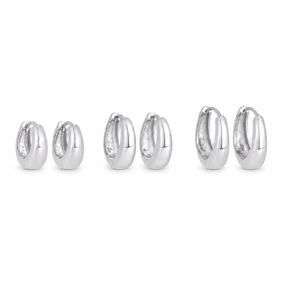 DAYLO Hoops Set - Silber