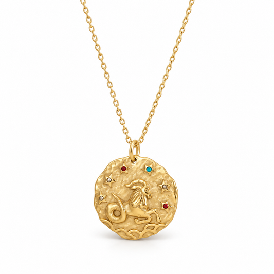 Celestia Sterrenbeeldketting - Goud / Steenbok
