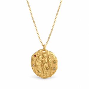 Celestia Sterrenbeeldketting - Goud / Maagd