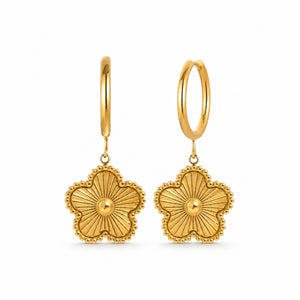 Evelia Bloom Creolen - Gold