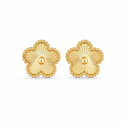 Evelia Bloom Ohrstecker - Gold