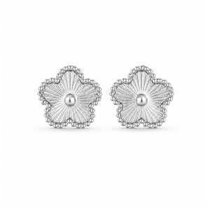 Evelia Bloom Ohrstecker - Silber
