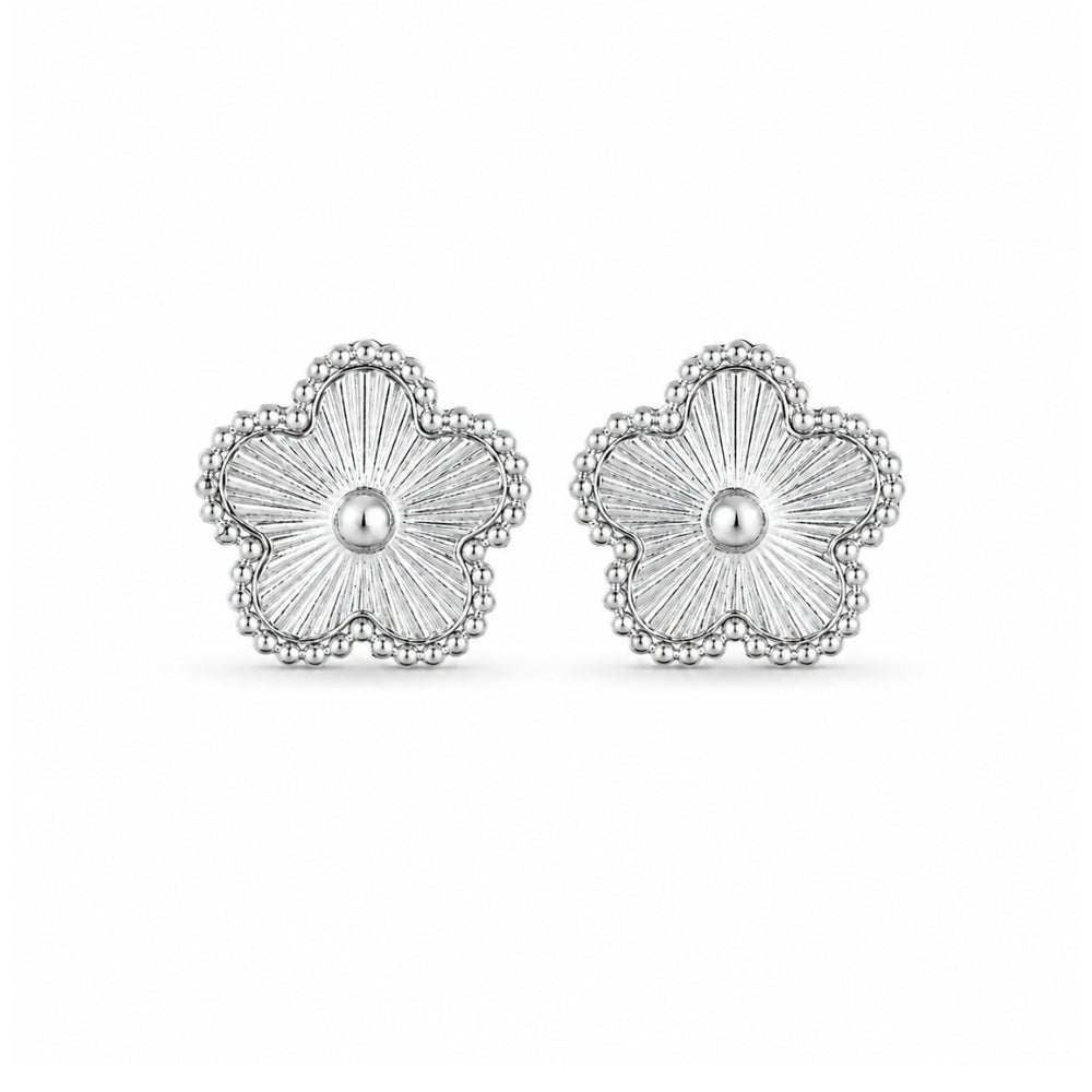 Evelia Bloom Ohrstecker - Silber