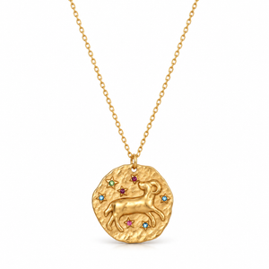 Celestia Sterrenbeeldketting - Goud / Ram