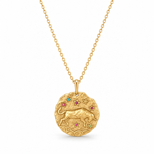 Celestia Sterrenbeeldketting - Goud / Stier