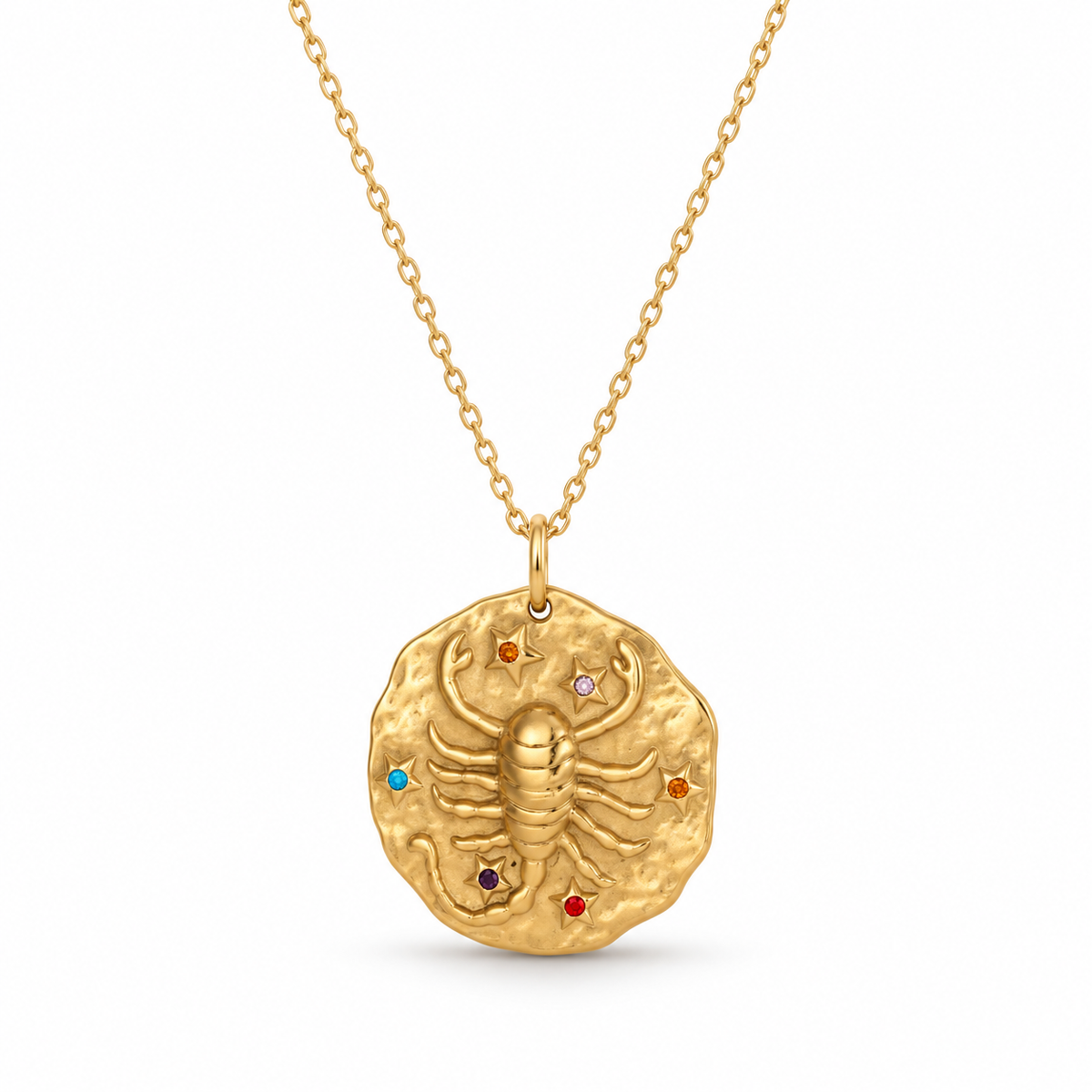 Celestia Sterrenbeeldketting - Goud / Schorpioen