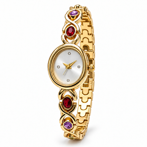 Arianna Horloge - Goud / Wit