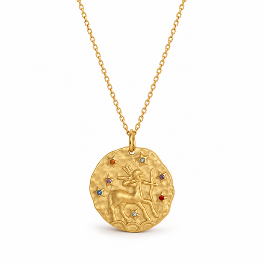 Celestia Sterrenbeeldketting - Goud / Boogschutter