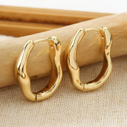 Elen Earrings - Gold