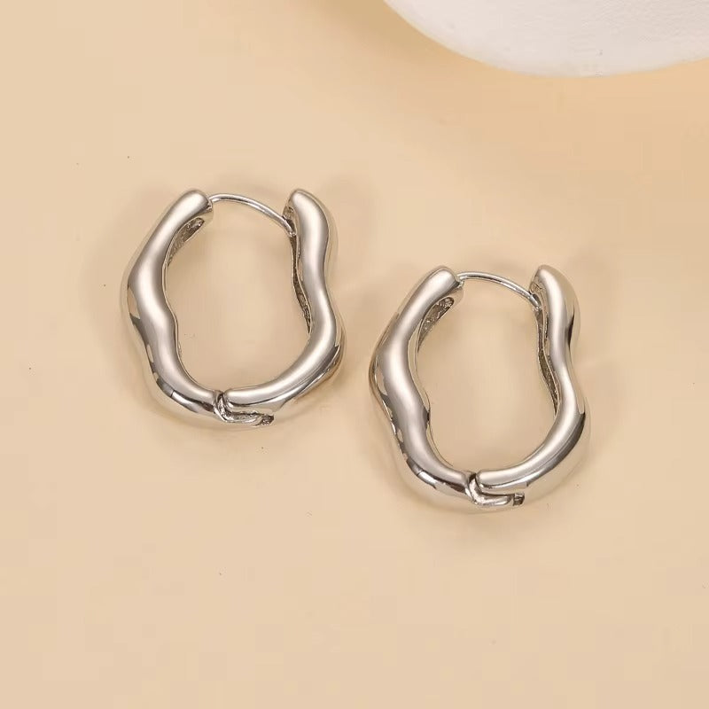 Elen Earrings - Silver