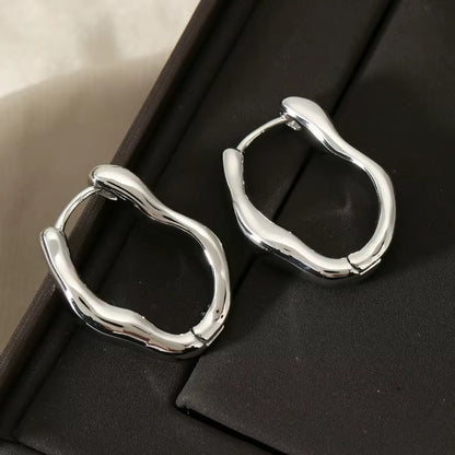 Elen Earrings - Silver