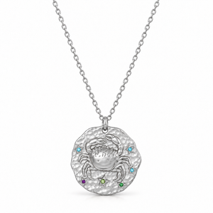 Celestia Sterrenbeeldketting - Zilver / Kreeft