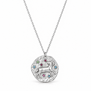 Celestia Sterrenbeeldketting - Zilver / Ram