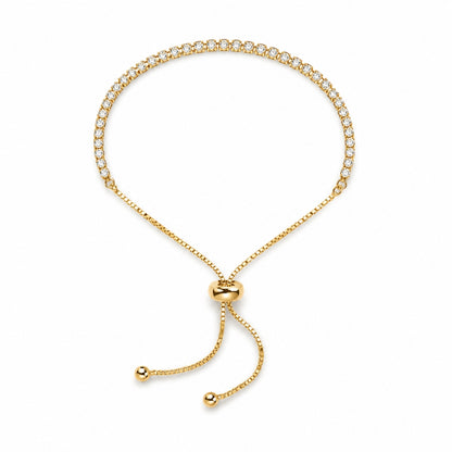 Tennis Armband Diamanten - Gold
