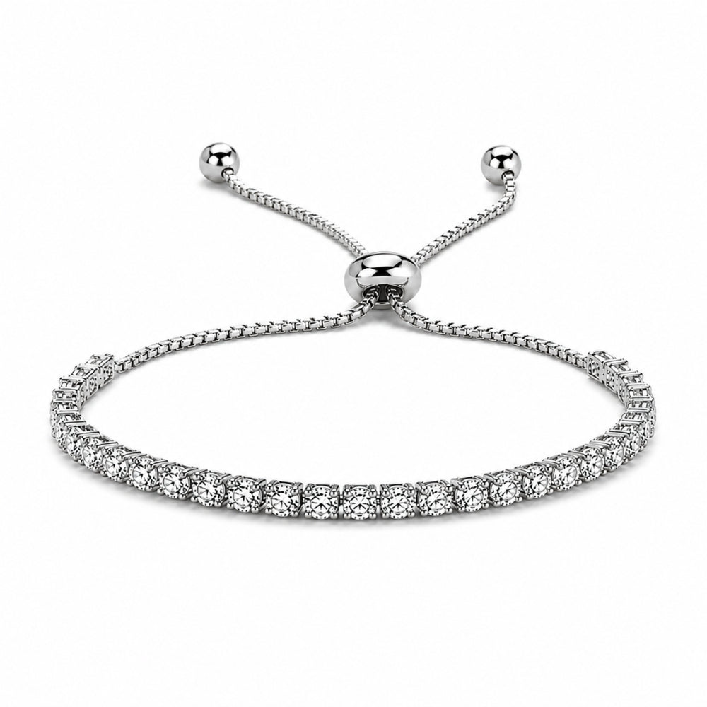Tennisarmband Diamanter - Silver