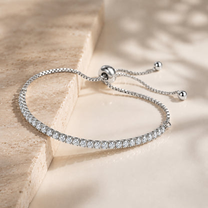 Tennisarmband Diamanter - Silver