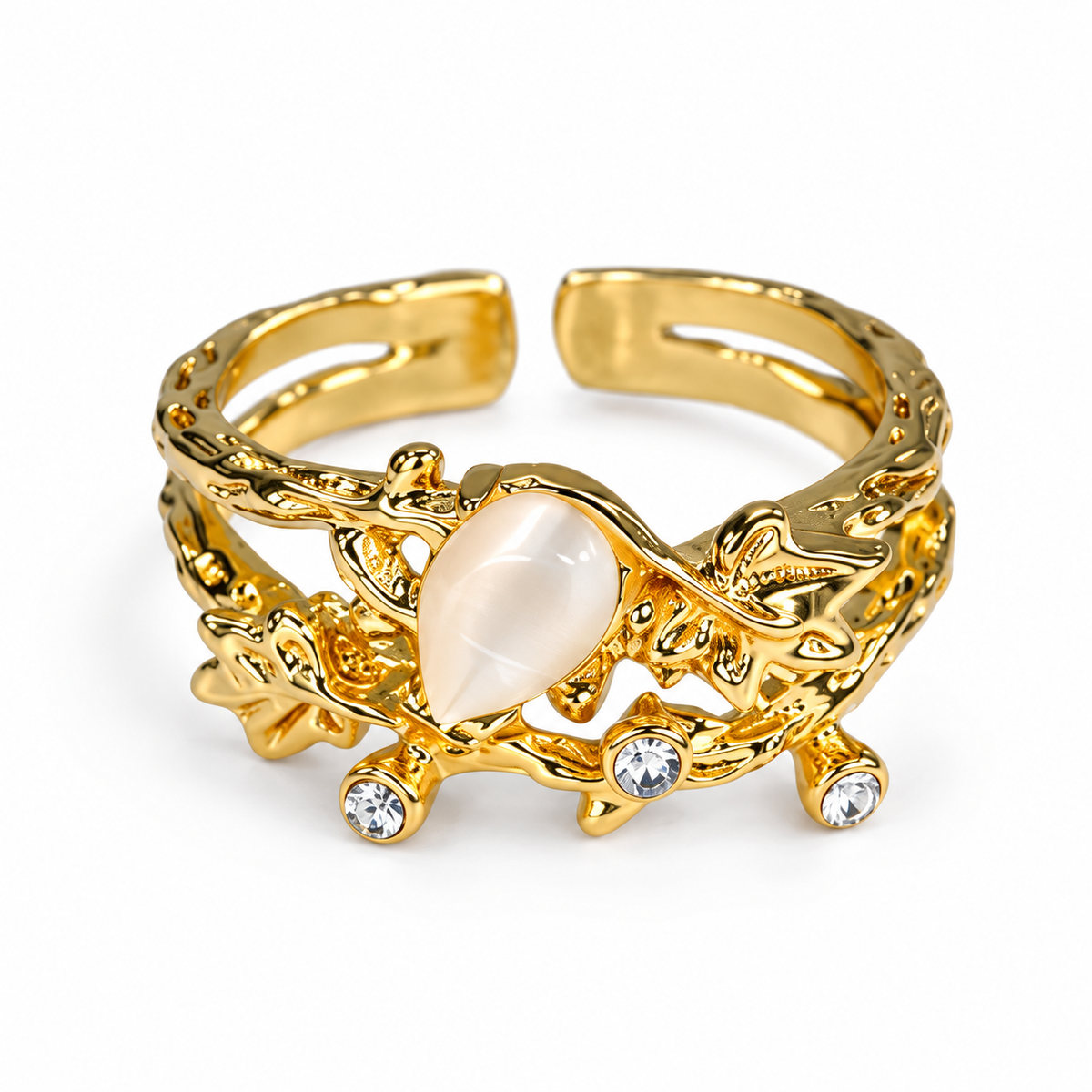 Noelia Ring - Goud