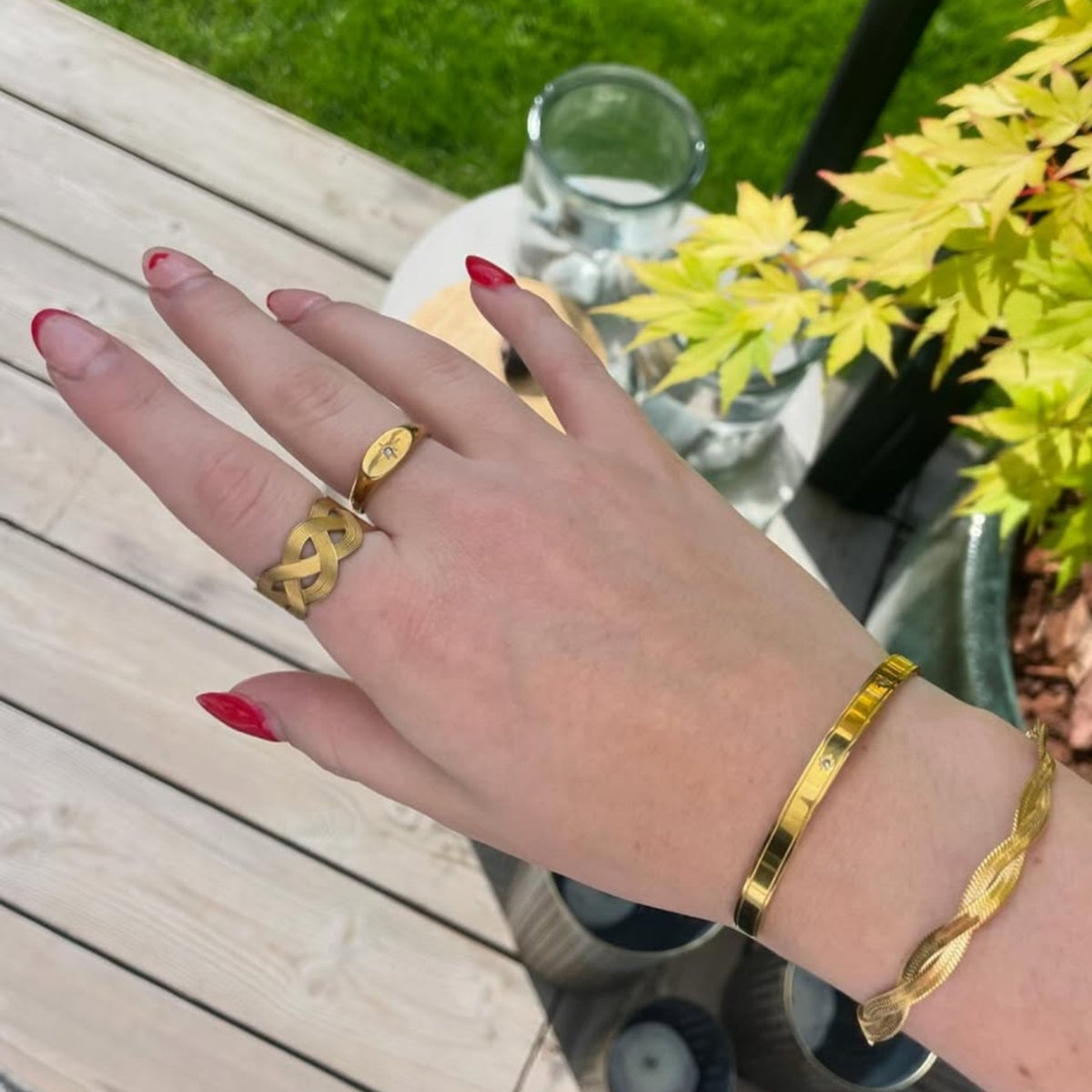 Amelia Ring - Goud
