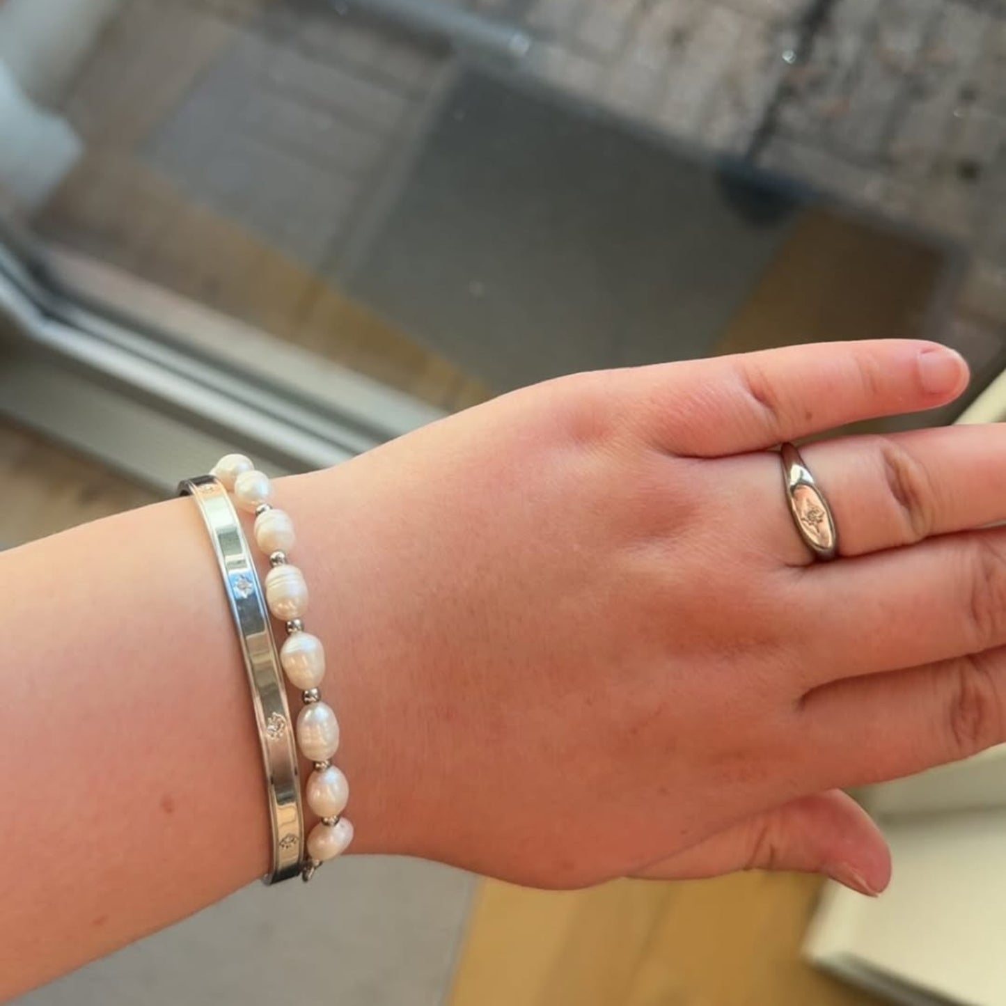 Anja Bracelet - Silver