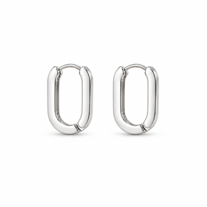 Niva Oorbellen - Zilver