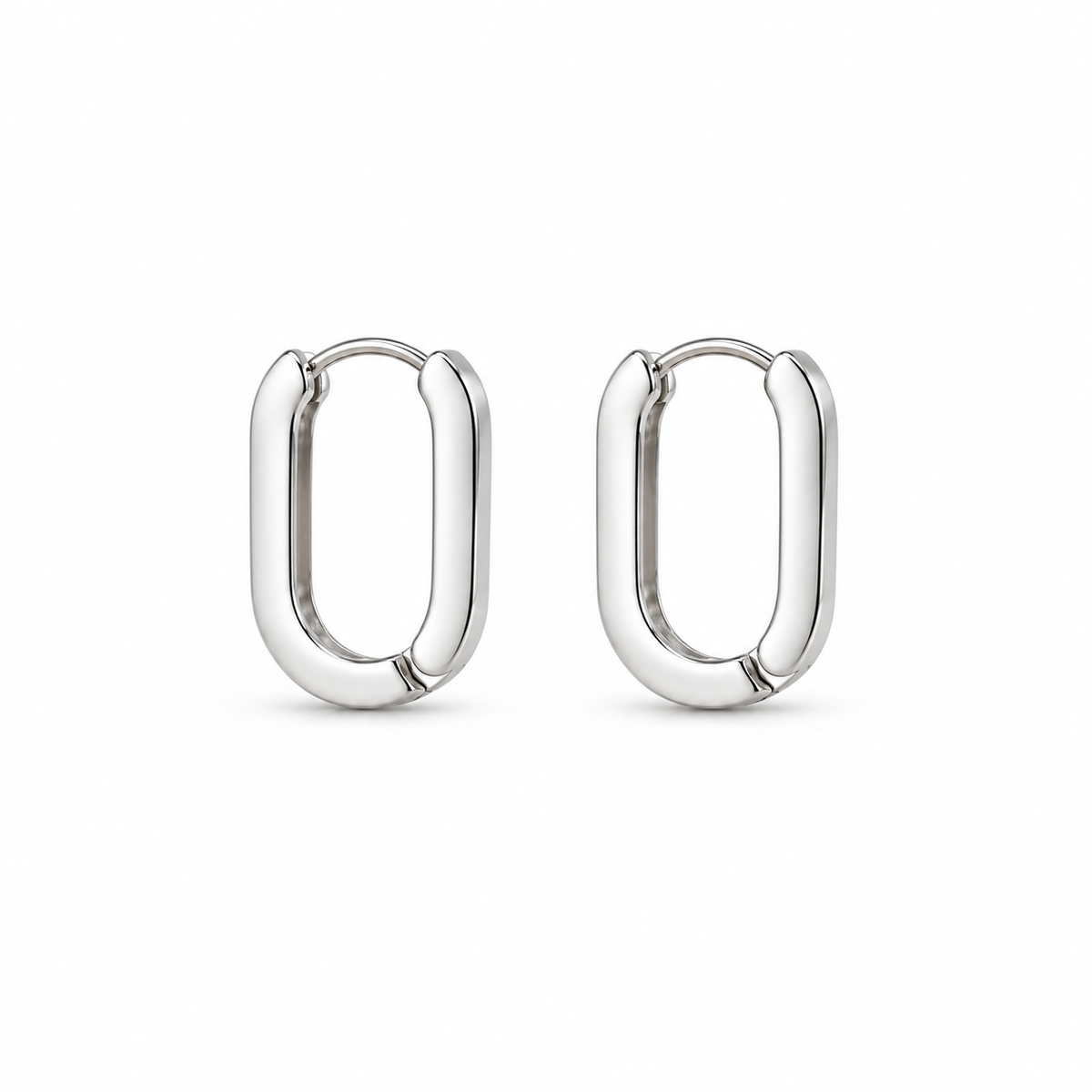 Niva Oorbellen - Zilver