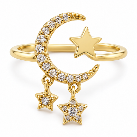 Romilly Maanring - Goud