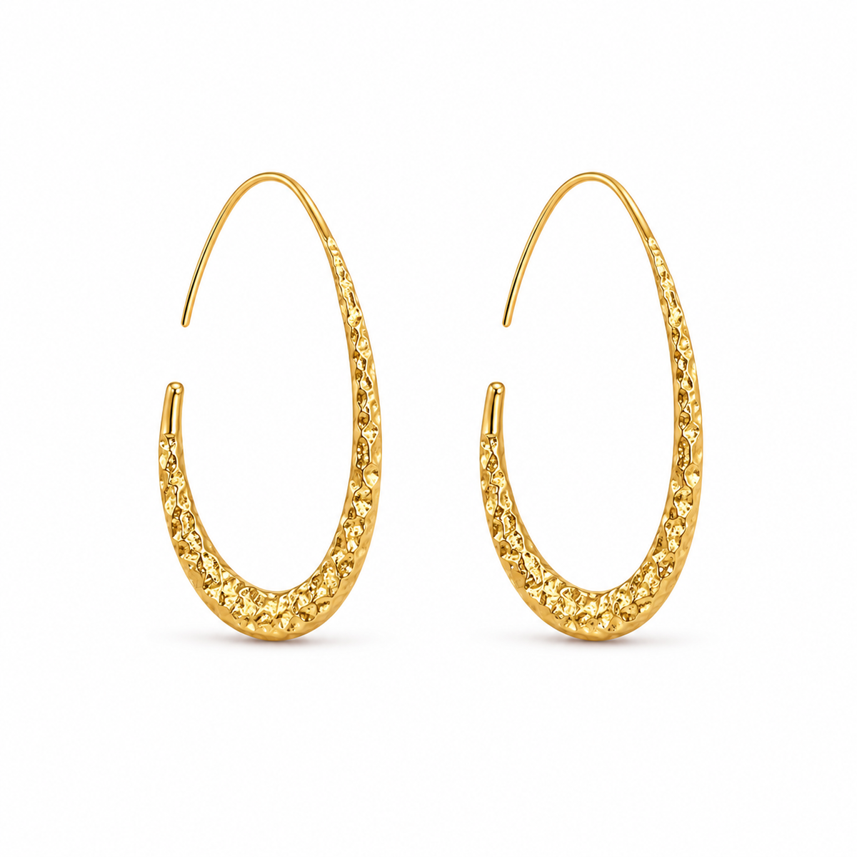 Drop Oorbellen - Goud / Platinglaag