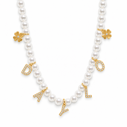 Parel Ketting - Goud