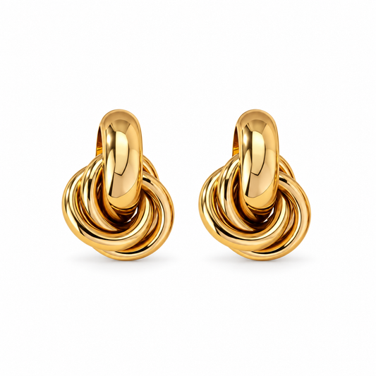 Ziva Oorbellen - Goud