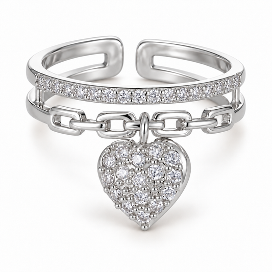 Emiliana Ring - Zilver