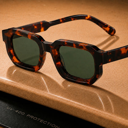 Aevor Sonnenbrille - Leopard Grün