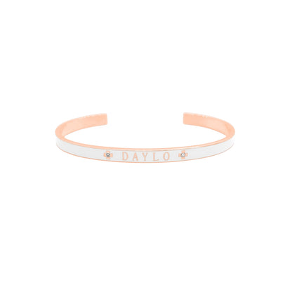 Armband - Roségold/Weiß