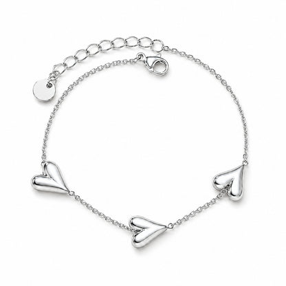 Alva Hartjes Armband - Zilver