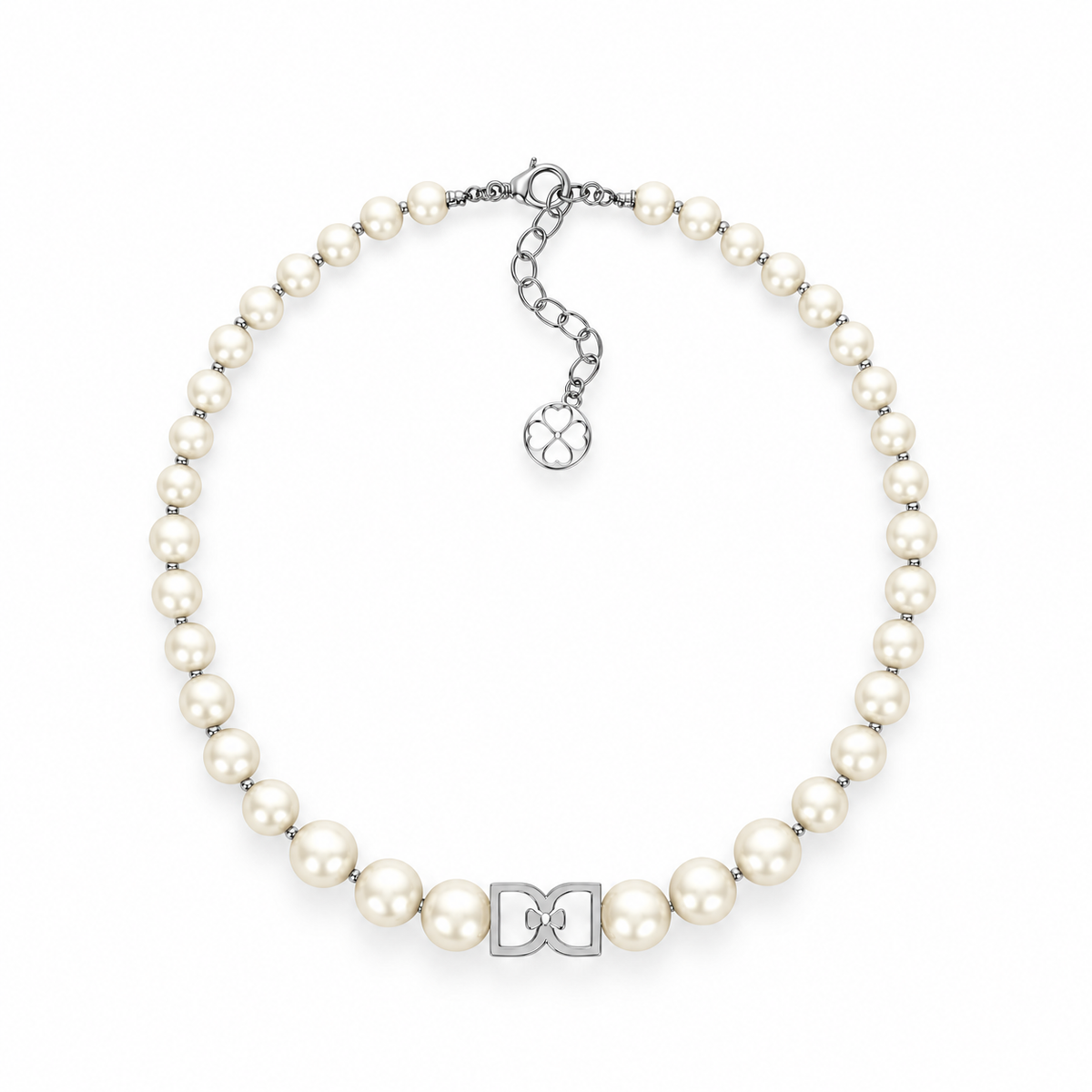 DD Parel Choker - Zilver