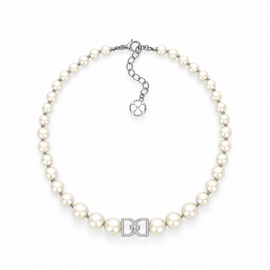 DD Parel Choker - Zilver