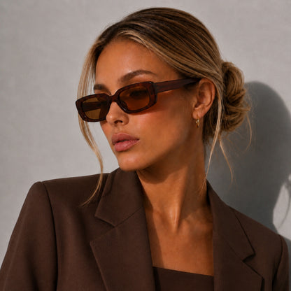 Soraya Sonnenbrille - Dunkel Braun