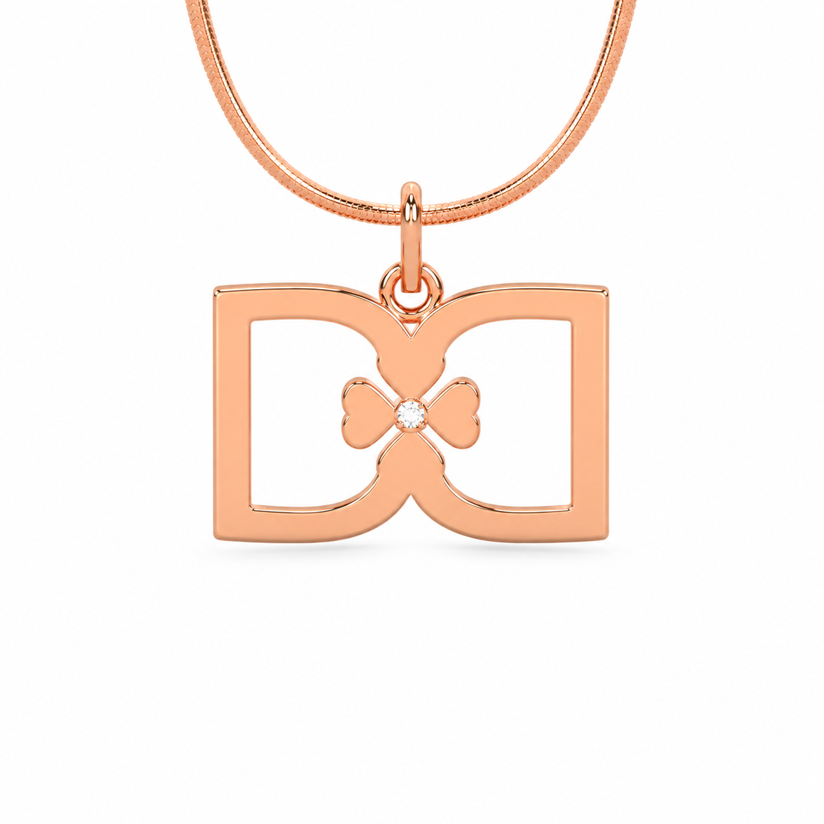 DD Ketting - Roségoud