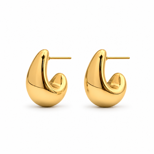 Nila Oorbellen - Goud