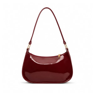 Nomira Tasche - Dunkelrotes Leder