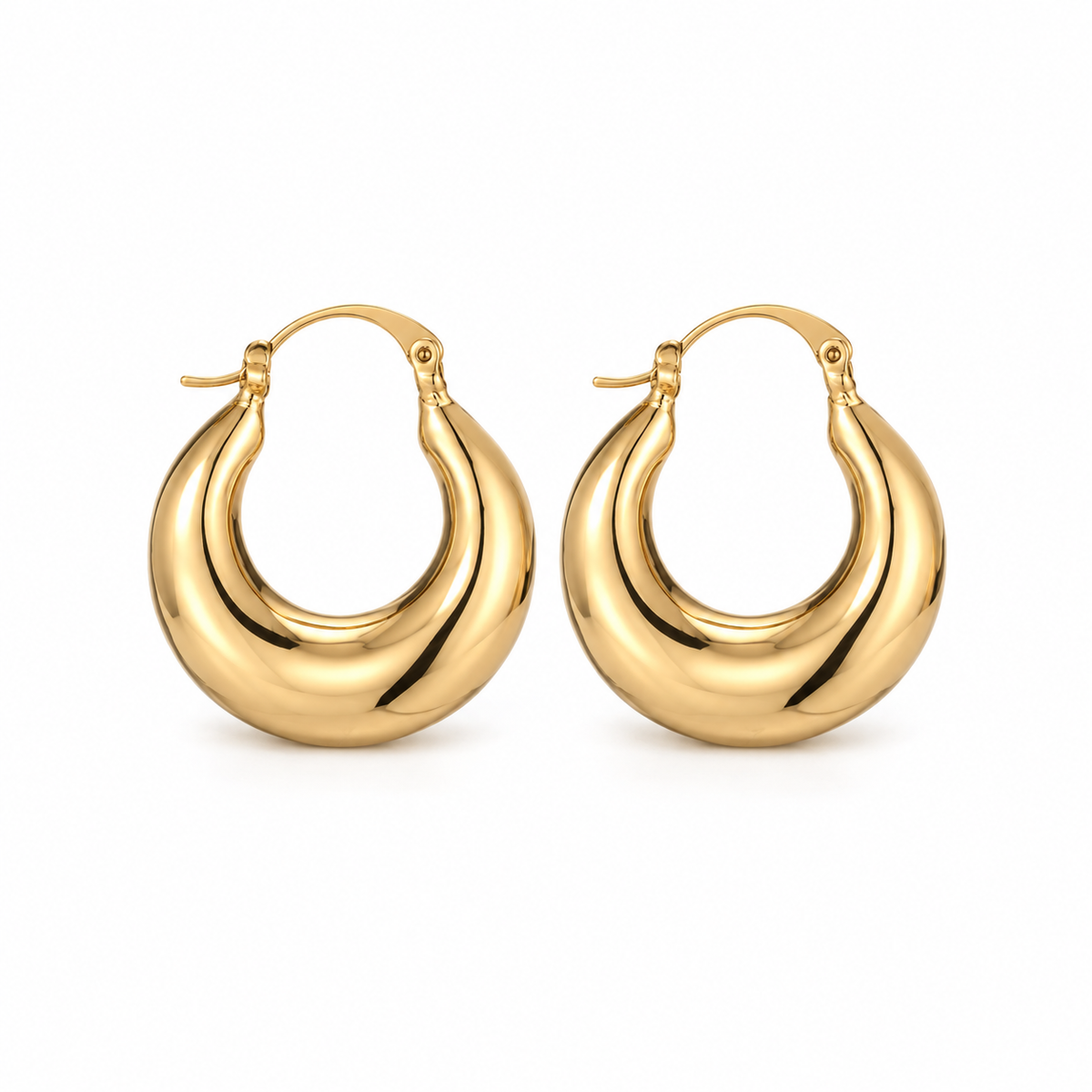 Freya Oorbellen - Goud