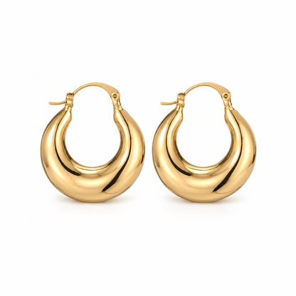 Freya Oorbellen - Goud
