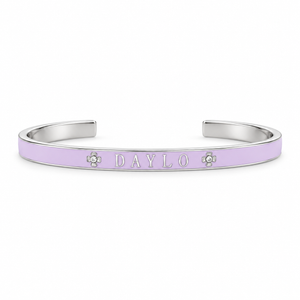 Armband - Zilver/Paars