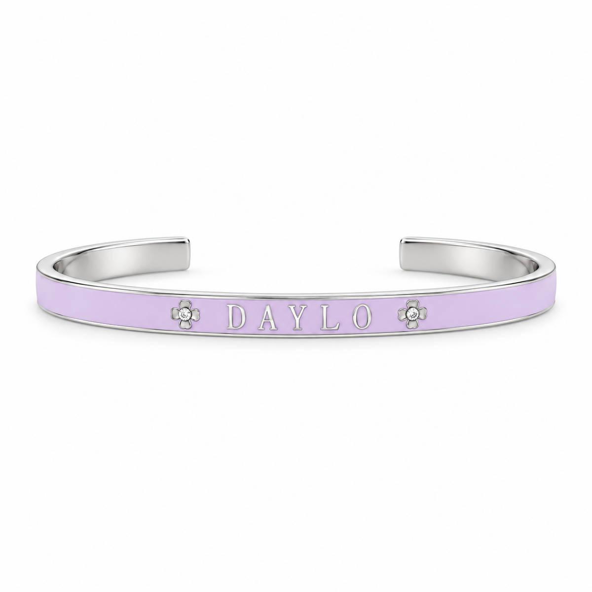 Armband - Zilver/Paars