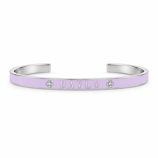 Armband - Zilver/Paars