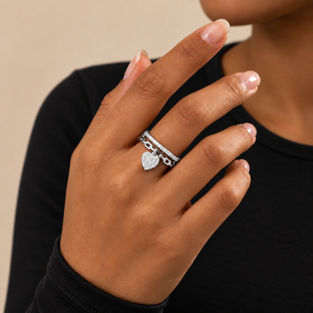 Emiliana Ring - Zilver