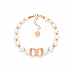 DD Armband met Diamant - Roségoud