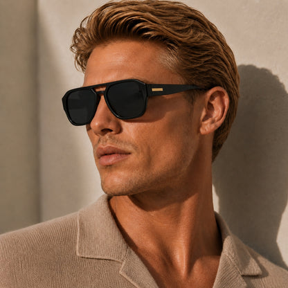 Axton Sonnenbrille - Schwarz