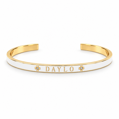 Armband - Goud/Wit